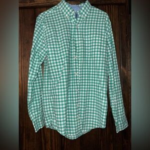 Saddlebred Green Plaid Men's Shirt